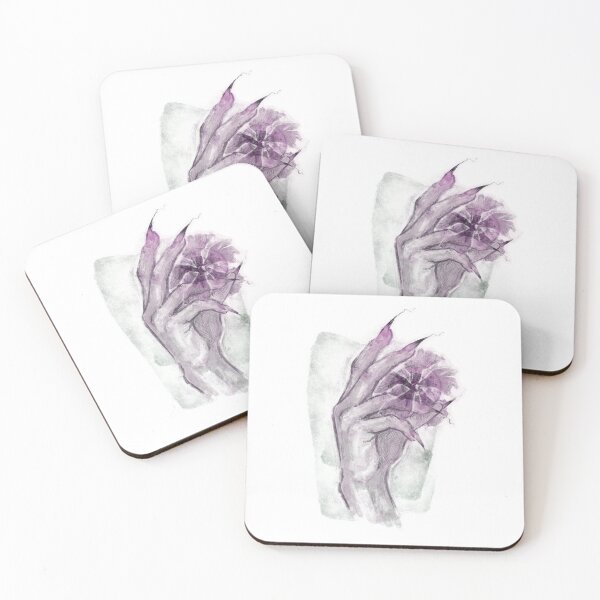 Item preview, FLORAL EYE HAND FUCHSIA designed and sold by melyverso.
