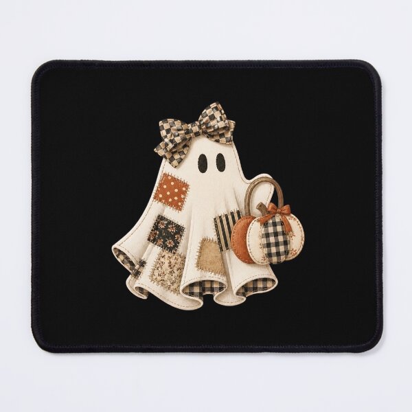 Item preview, Cute Patchwork Ghost Pumpkin Halloween designed and sold by owen-t-zl.