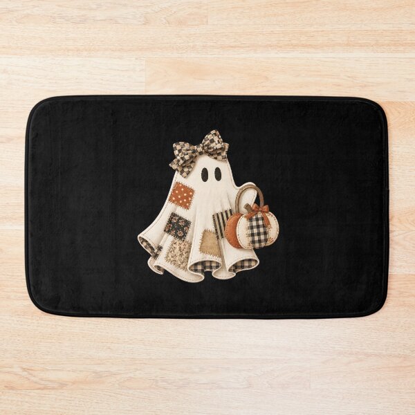 Item preview, Cute Patchwork Ghost Pumpkin Halloween designed and sold by owen-t-zl.