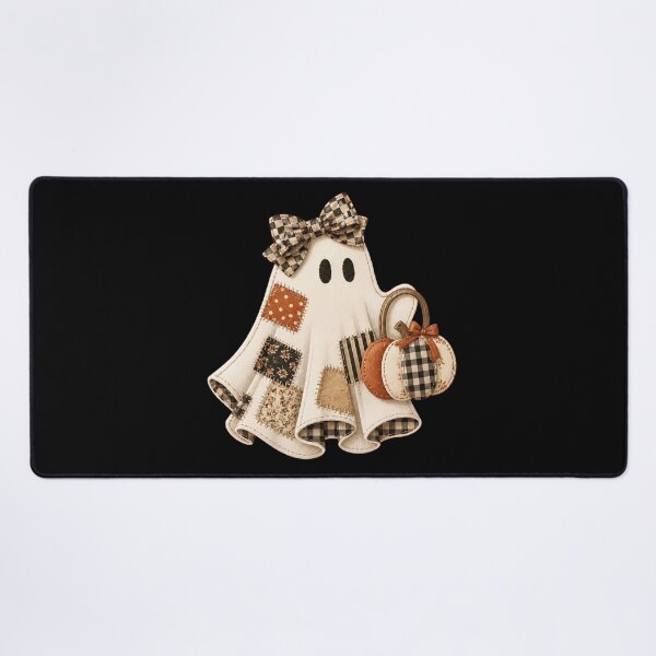 Item preview, Cute Patchwork Ghost Pumpkin Halloween designed and sold by owen-t-zl.