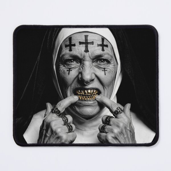 Item preview, Gangster Nun Gold Grillz designed and sold by The Mellonaire.