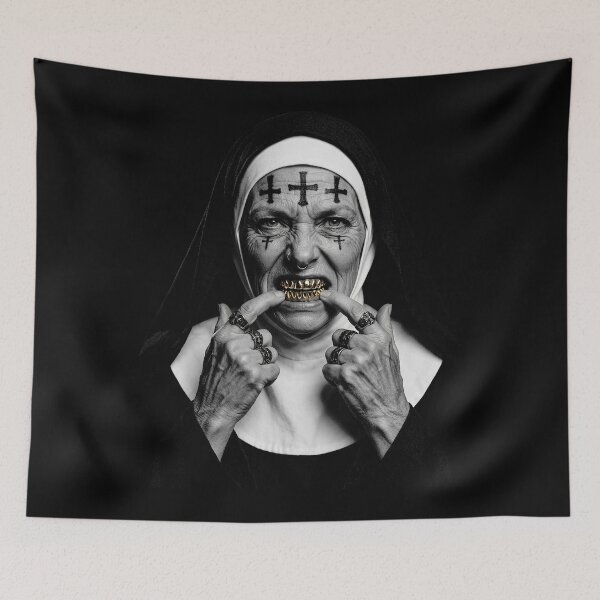 Item preview, Gangster Nun Gold Grillz designed and sold by The Mellonaire.