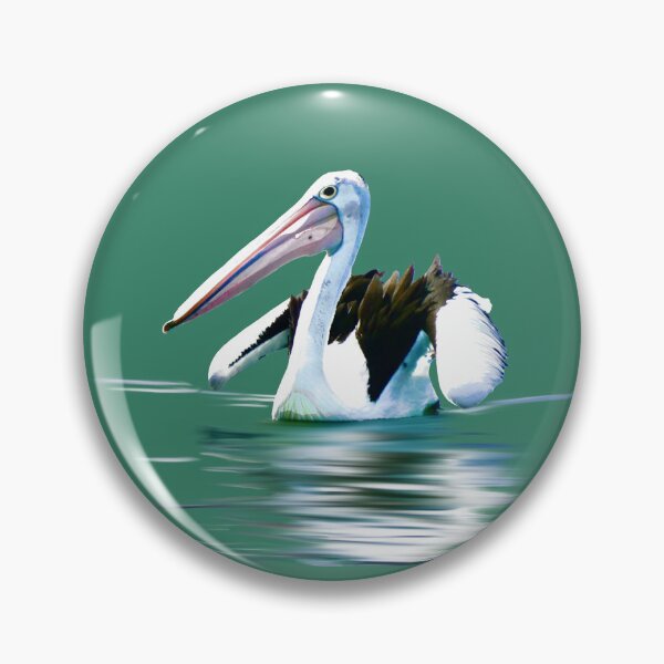 Item preview, “Pelican” | Drifting On The Water At Queenscliff designed and sold by LiseHoltArt.