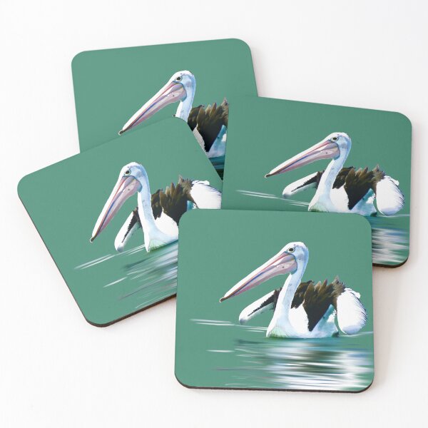 Item preview, “Pelican” | Drifting On The Water At Queenscliff designed and sold by LiseHoltArt.