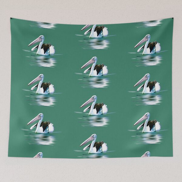 Item preview, “Pelican” | Drifting On The Water At Queenscliff designed and sold by LiseHoltArt.