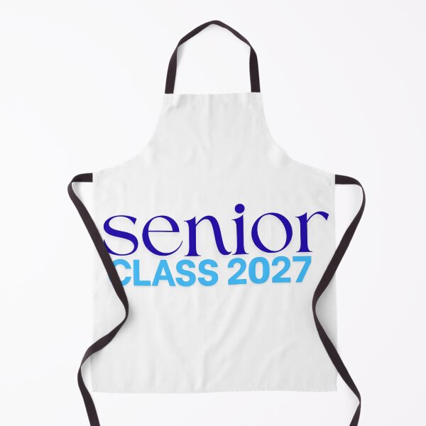 Item preview, Senior Class of 2027 Blue Typography Design designed and sold by VibranPalette.