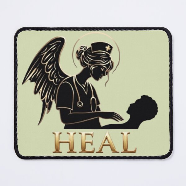 Item preview, Heal:Angelic Nurse Healing and Compassion designed and sold by Northern Glow Art.