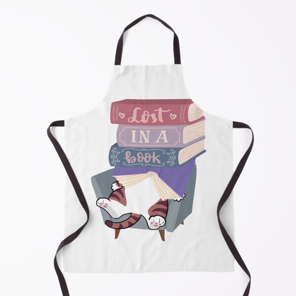 Item preview, Lost In A Book Cute Tuxedo Cat Reading Book Lover designed and sold by BellabdO.