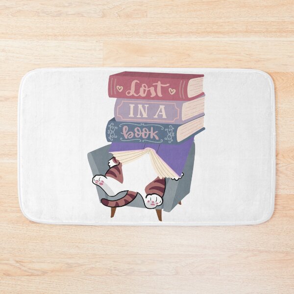 Item preview, Lost In A Book Cute Tuxedo Cat Reading Book Lover designed and sold by BellabdO.