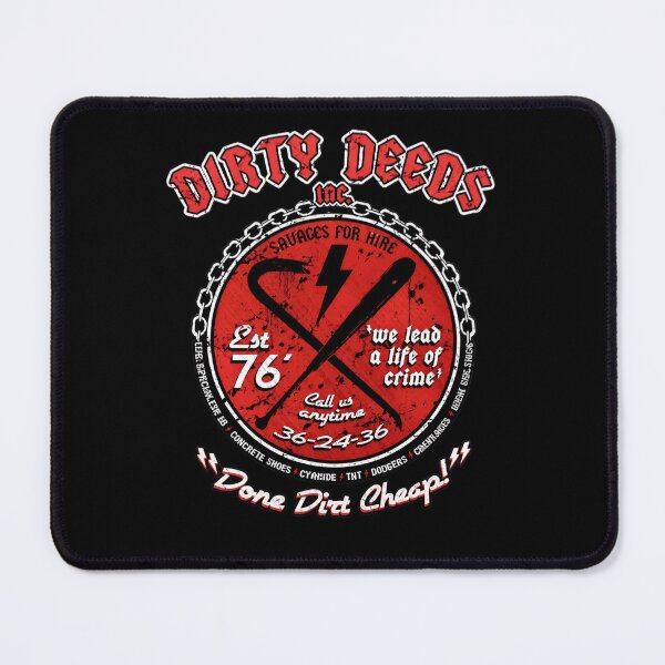 Item preview, Dirty Deedss Inc Crime Humor designed and sold by HollyBellArtSte.