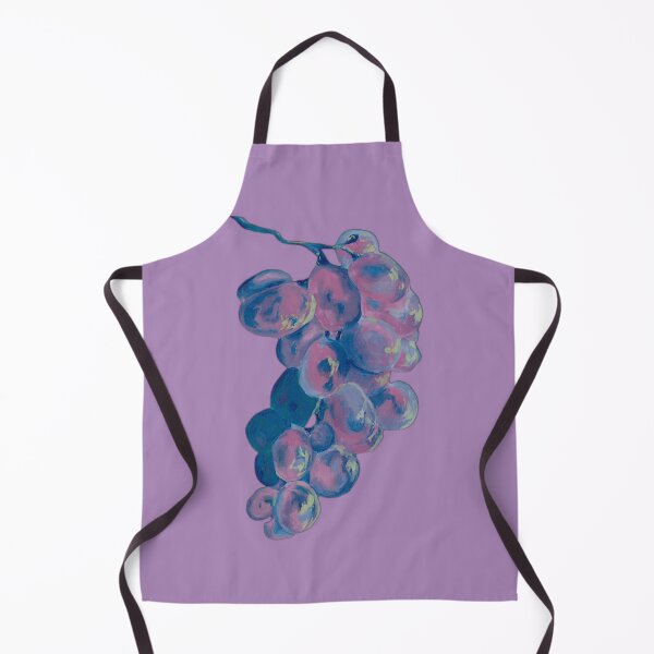 Item preview, Grapes on purple designed and sold by Amanda Adela Art.