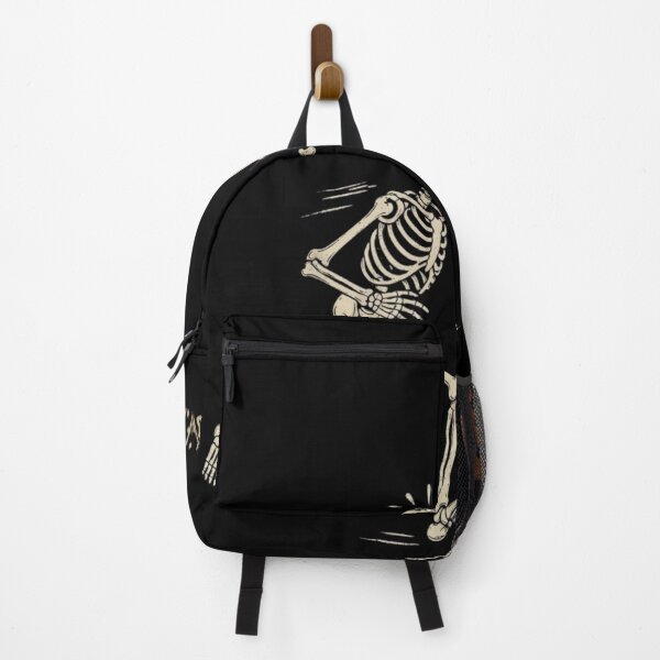 Item preview, Well Shit Funny Skeleton Chasing Pumpkin Balloon Halloween designed and sold by haitrieuic96.
