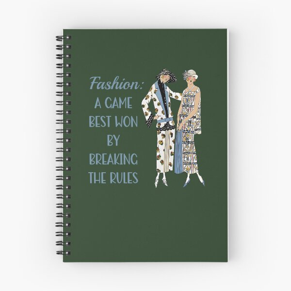 Item preview, Fashion A Game Best Won By Breaking The Rules Fashion Advice 453 designed and sold by MYLLYPYLLY.