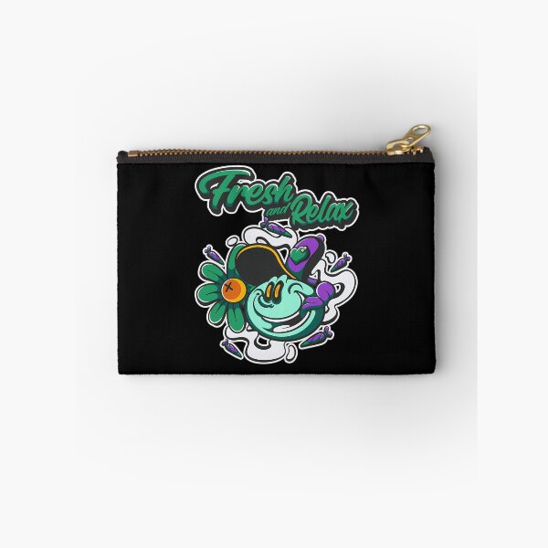 Item preview, Green Smiling Face Character Wearing Hat With Flower designed and sold by TheMithangelo.