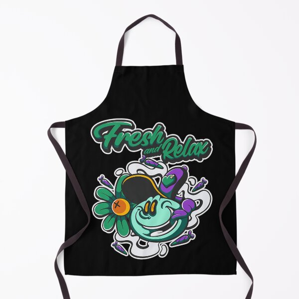 Item preview, Green Smiling Face Character Wearing Hat With Flower designed and sold by TheMithangelo.
