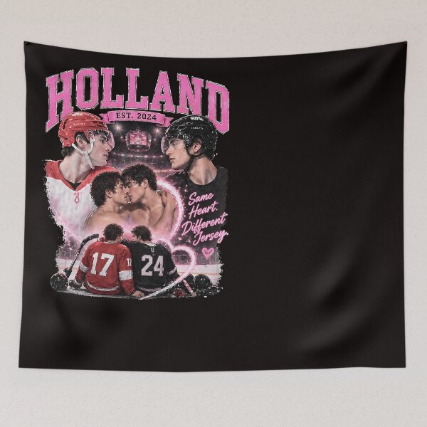 Item preview, Heated Rivalry Tshirts Hollanov Ilya Rozanov Shane Hollander Hockey Couple Love designed and sold by Hydlaaksmndriss.