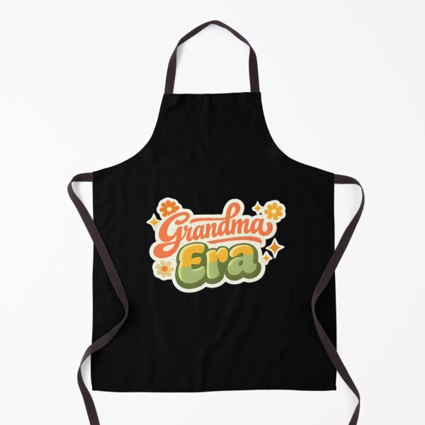 Item preview, In My Grandma Era Retro 70s Floral Groovy Typography Sticker designed and sold by FestivityFinds.