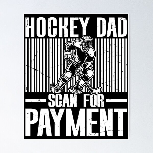 Item preview, Hockey Dad Barcode designed and sold by rogsdern.