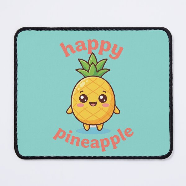 Item preview, Happy Pineapple Cute Kawaii Tropical Fruit Design – Funny Pineapple Shirt, Summer Gift designed and sold by morning sun.