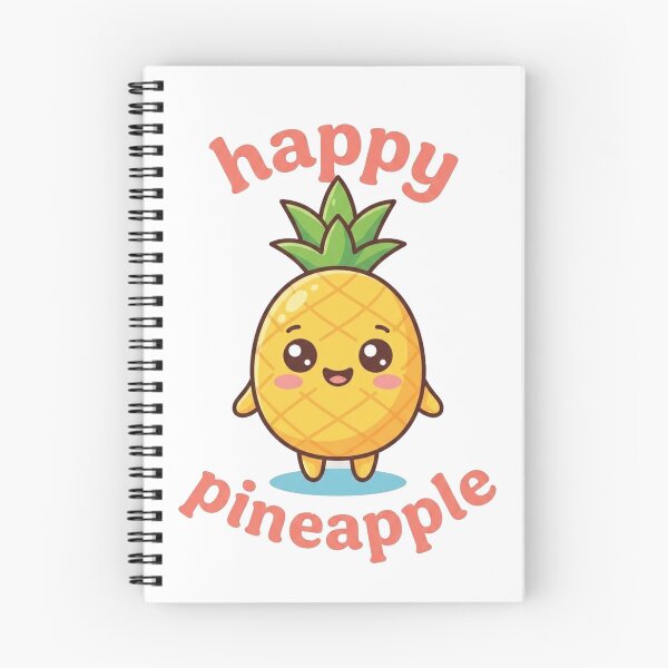Item preview, Happy Pineapple Cute Kawaii Tropical Fruit Design – Funny Pineapple Shirt, Summer Gift designed and sold by morning sun.