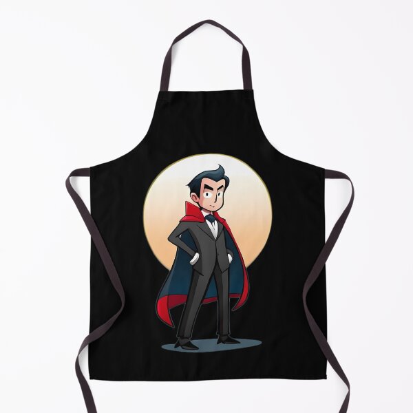 Item preview, Young Man Wearing Black Suit And Red Cloak Standing In Front Of Full Moon designed and sold by TheMithangelo.