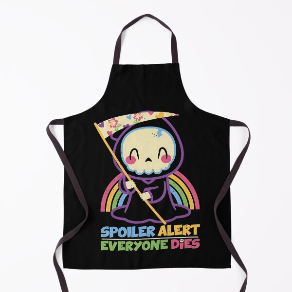 Item preview, Grim Reaper Holding Scythe Standing In Front Of Rainbow designed and sold by TheMithangelo.