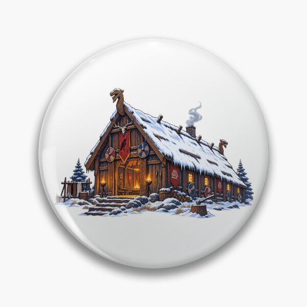 Item preview, Viking Longhouse designed and sold by optimusprime39.