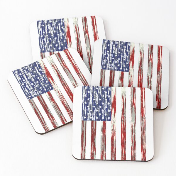 Item preview, Usa American Flag Distressed Design Tee designed and sold by Tomeart <3.