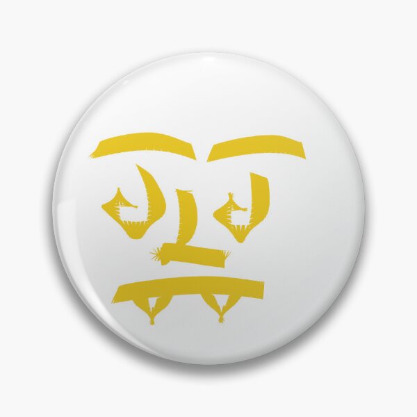 Item preview, Yellow Geometric Face Doodle – Abstract Expression designed and sold by felipemaldonadoart.