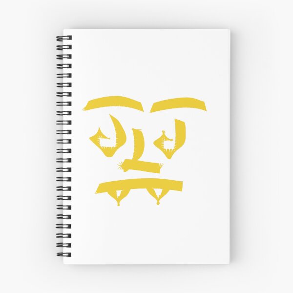 Item preview, Yellow Geometric Face Doodle – Abstract Expression designed and sold by felipemaldonadoart.