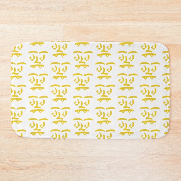 Item preview, Yellow Geometric Face Doodle – Abstract Expression designed and sold by felipemaldonadoart.