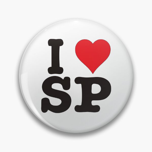 Item preview, I Love SP - I Heart Sao Paulo Brazil Classic Souvenir designed and sold by City Tour Collection.