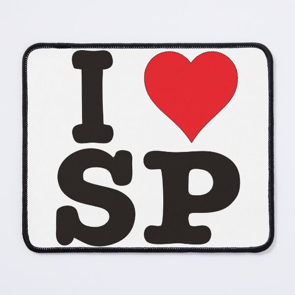 Item preview, I Love SP - I Heart Sao Paulo Brazil Classic Souvenir designed and sold by City Tour Collection.