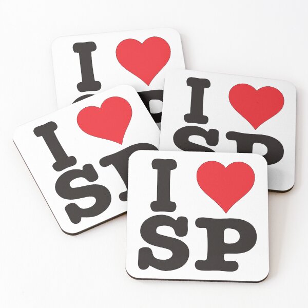 Item preview, I Love SP - I Heart Sao Paulo Brazil Classic Souvenir designed and sold by City Tour Collection.