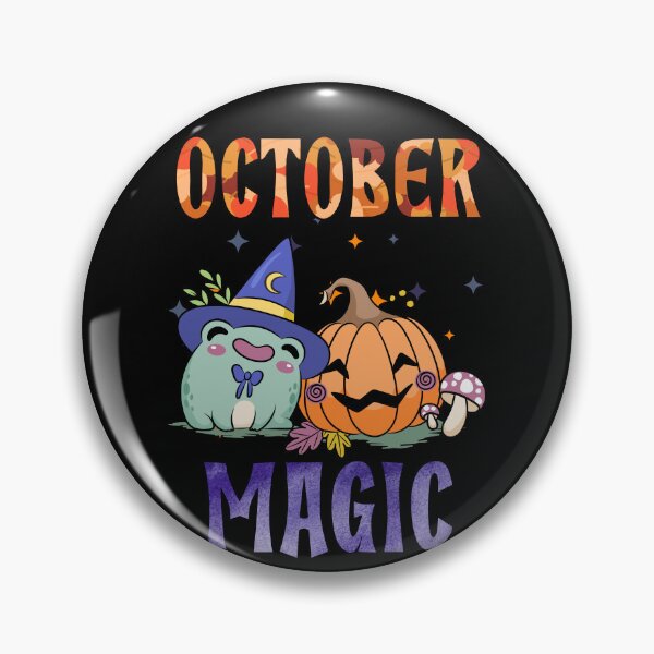 Item preview, October Magic Cute Wizard Frog Pumpkin Halloween Fall Shirt designed and sold by BellabdO.