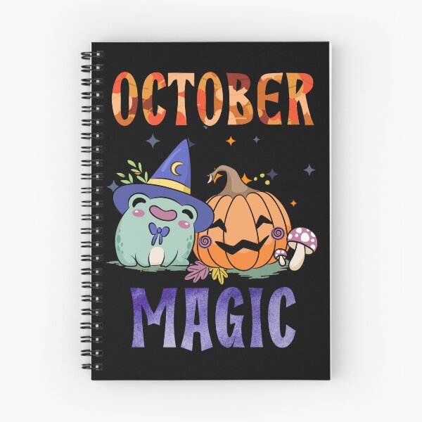 Item preview, October Magic Cute Wizard Frog Pumpkin Halloween Fall Shirt designed and sold by BellabdO.