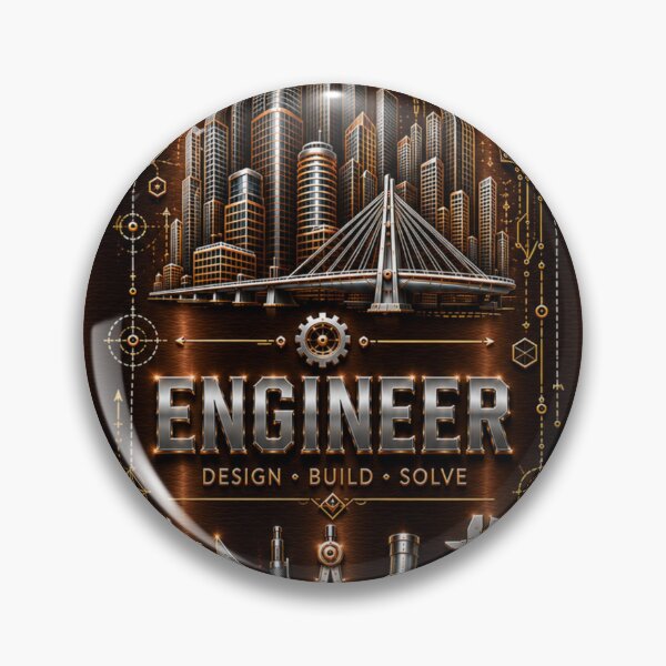 Item preview, Engineer Copper Bronze Metallic – Premium Engineering Design designed and sold by HO•Designs.