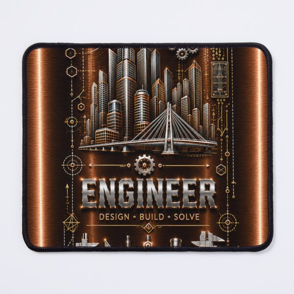 Item preview, Engineer Copper Bronze Metallic – Premium Engineering Design designed and sold by HO•Designs.