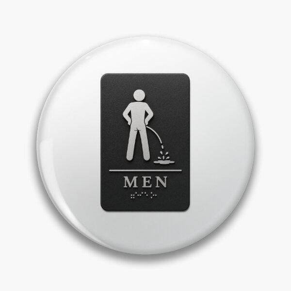 Item preview, MEN Bathroom Sign designed and sold by Creations by Dean.