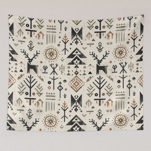 Item preview, Scandinavian Geometric Seamless Pattern designed and sold by optimusprime39.