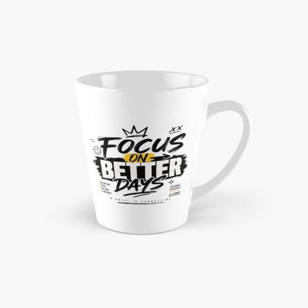Item preview, Focus On Better Days Streetwear Mindset Is Everything Graphic Tee designed and sold by HimaPrototype.