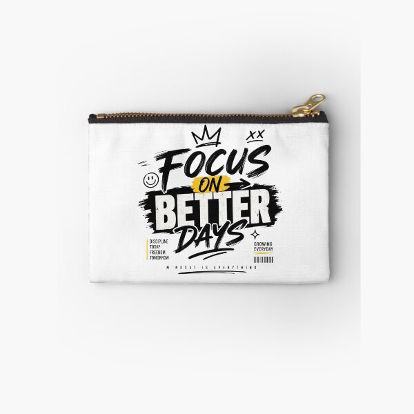 Item preview, Focus On Better Days Streetwear Mindset Is Everything Graphic Tee designed and sold by HimaPrototype.