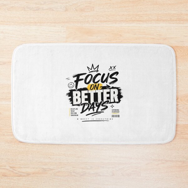 Item preview, Focus On Better Days Streetwear Mindset Is Everything Graphic Tee designed and sold by HimaPrototype.