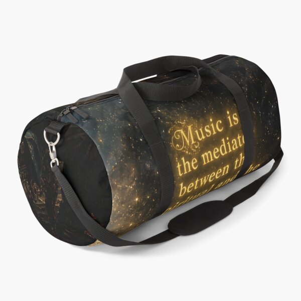 Item preview, Beethoven Quote: Music is the mediator between the spiritual and the sensual life - Dark Academia Classical Music Philosophical Art designed and sold by DoReMiStudio.