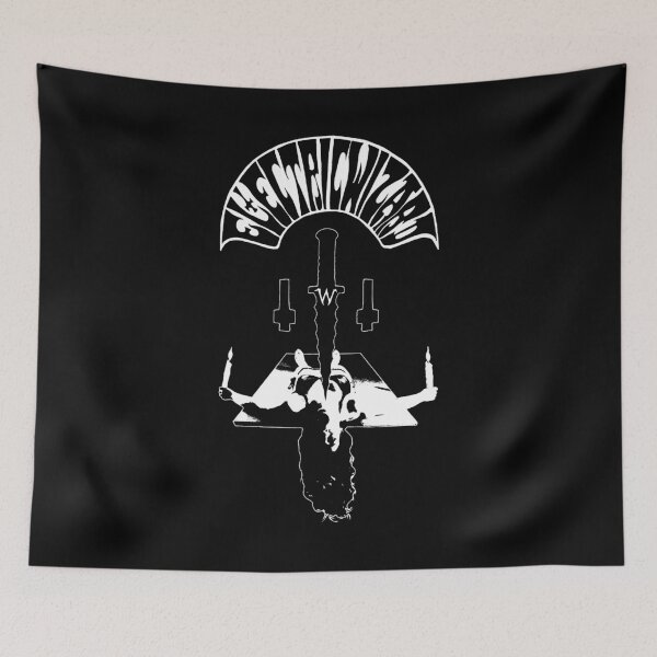 Artikelvorschau, White Threshold Death Metal Typografie entworfen und verkauft von ShadeFall.