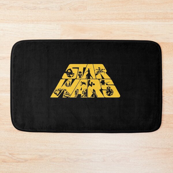 Item preview, Star Wars Silhouette Characters Yellow Logo designed and sold by MillieRhodes.