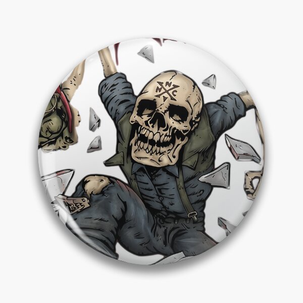 Item preview, Vintage Red Typography Punk Rock Skull designed and sold by ArcanaGlowCraft.