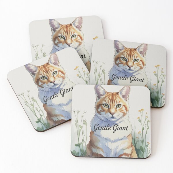 Item preview, Maine Coon Wildflower Portrait designed and sold by JebliDesign.