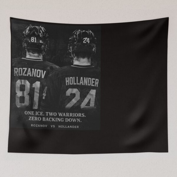 Item preview, Heated Rivalry Tshirts Ilya Rozanov Shane Hollander Romantic Hollanov Hockey Inspired designed and sold by Hydlaaksmndriss.