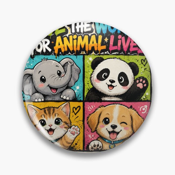 Item preview, Save The World For Animal Lives designed and sold by PlengPoomofArts.